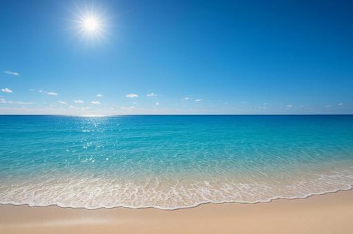 青と光が織りなす海景 青と光が織りなす海景の写真