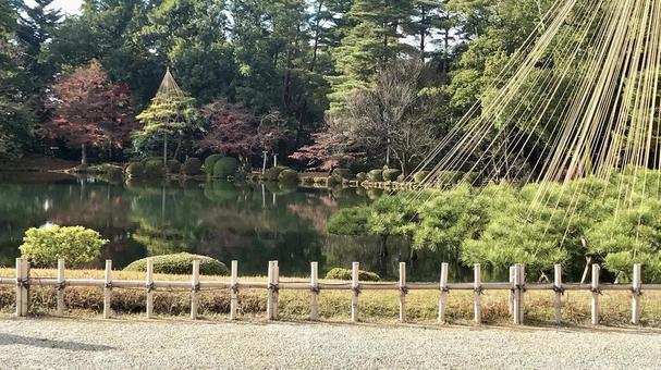 池 池 兼六園,庭園,観光地の写真素材