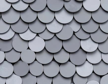 Grey circular tile pattern, tile, pattern, circle, JPG