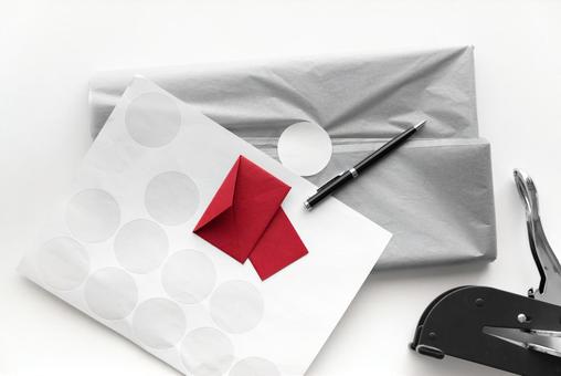 Photo, mock up, monument shooting, wrapping paper, 