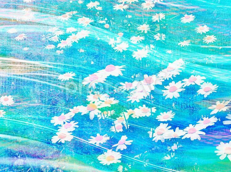 花と風のイメージ バックグランド,自然,抽象の写真素材