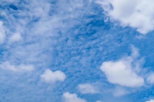 [空]快晴の空の写真
