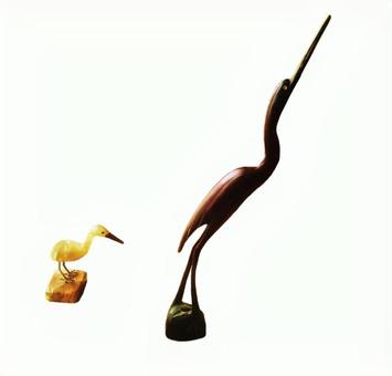 鳥のオブジェ 鳥のオブジェの写真