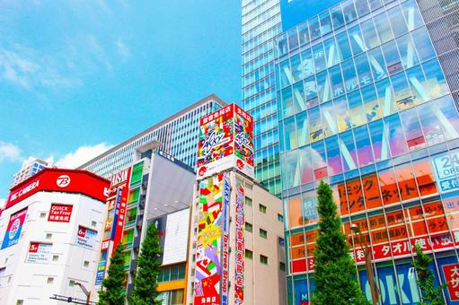 【東京】秋葉原の風景1 【東京】秋葉原の風景1 秋葉原,サブカル,電気街の写真素材