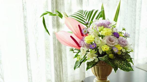 豪華な花のアレンジメント 花,アレンジメント,フラワーアレンジメントの写真素材