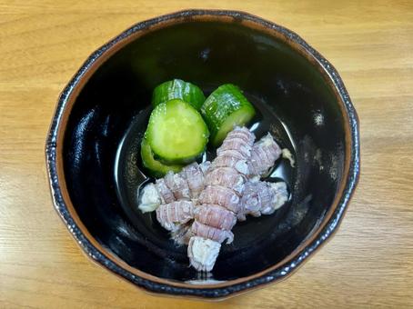 シャコの小鉢料理 シャコ,副菜,おかずの写真素材