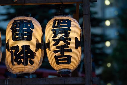 四万六千日の提灯 四万六千日,浅草寺,提灯の写真素材