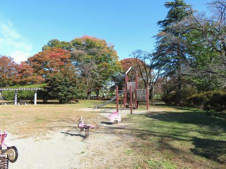 矢板市長峰公園の遊具 長峰公園,遊具,公園の写真素材