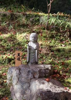 二尊院　六地蔵菩薩天道大堅固地蔵菩薩 二尊院,六地蔵菩薩,天道大堅固地蔵菩薩の写真素材