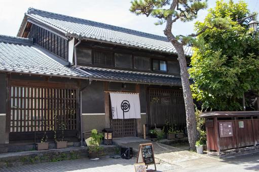 すのまた宿 池田屋脇本陣 すのまた宿,池田屋脇本陣,墨俣宿の写真素材