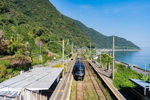 竜ヶ水駅の風景(鹿児島市) 竜ヶ水駅の風景(鹿児島市) 竜ヶ水駅,竜ヶ水,鹿児島市の写真素材