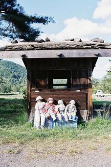 田舎の写真 田舎の写真 田舎,長野,木曽郡の写真素材