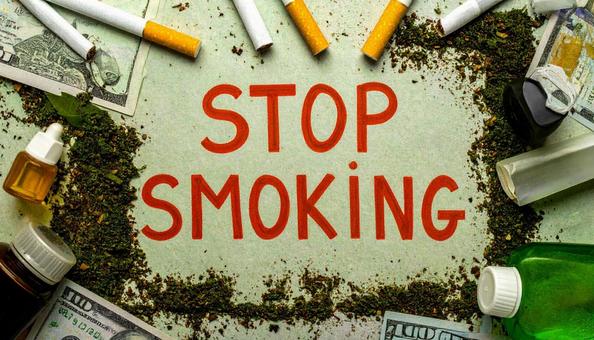 禁煙 ストップスモーキング 煙草 禁煙 ストップスモーキング 煙草の写真