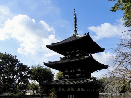 国宝興福寺三重塔2 国宝興福寺三重塔2の写真