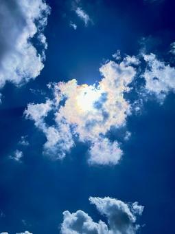 Rainbow clouds, JPG