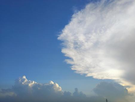 もくもく雲 もくもく雲の写真