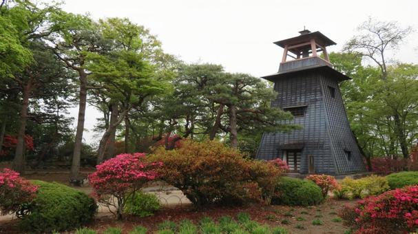 沼田城 本丸跡 鐘楼 沼田城 本丸跡 鐘楼の写真