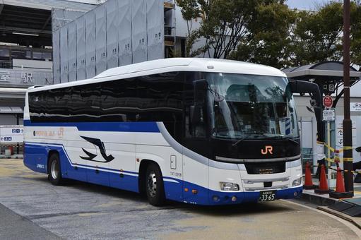 日野セレガ　高速バス　JR東海 夜行バス,高速バス,旅行の写真素材