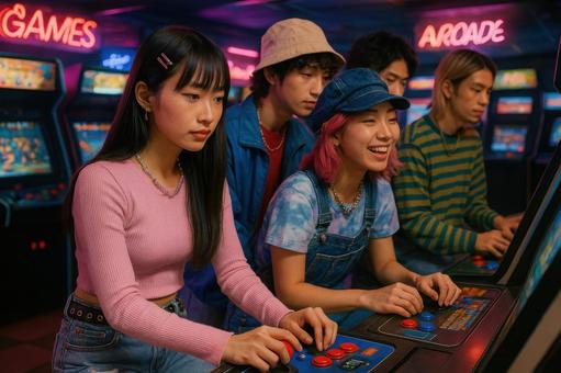 ゲーセンY2K若者 ゲーセンY2K若者の写真