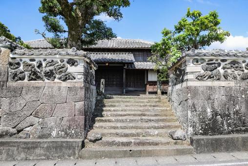 大村藩 中尾元締役旧宅 大村藩 中尾元締役旧宅 中尾家住宅,元締役,武家屋敷跡の写真素材