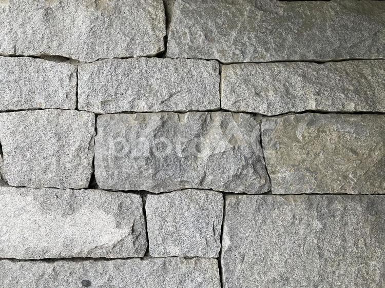 石垣　石積みの壁 石垣,壁,石積みの写真素材
