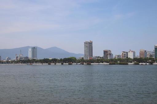 ベトナムダナンの都市風景 ベトナムダナンの都市風景 ベトナム,ダナン,ハン川の写真素材