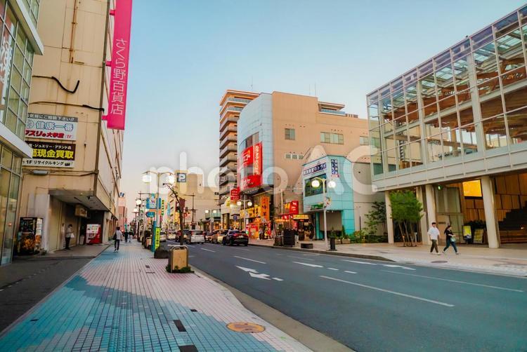 【青森】八戸の街並み 2025 青森,八戸,街並みの写真素材