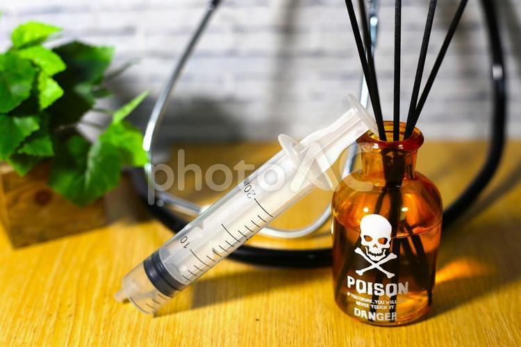 注射器 注射器,ワクチン,薬の写真素材