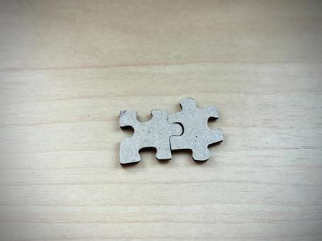 合わないパズルのピース 合わないパズルのピースの写真