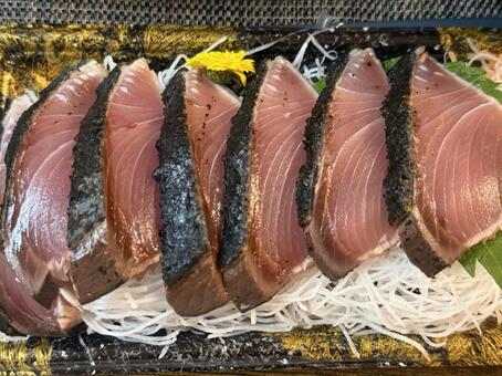 お刺身 ぶり,刺身,和食の写真素材