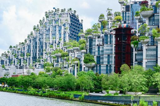 上海・天安千樹(1000trees) 上海・天安千樹(1000trees) 上海,天安千樹,1000treesの写真素材