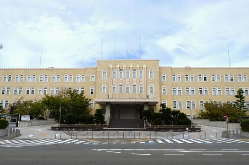 和歌山県庁 建物外観 和歌山県庁 建物外観 和歌山県庁,和歌山,県庁の写真素材