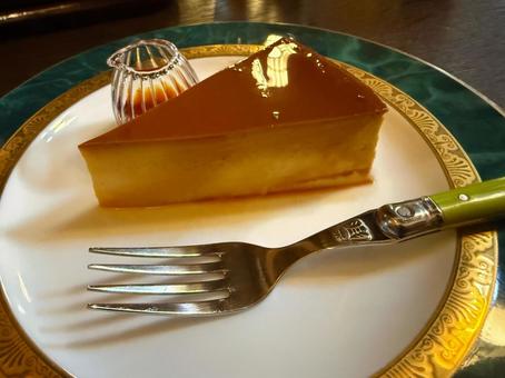 Photo, pudding, cut, retro, 