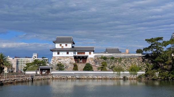 今治城-141 愛媛県,今治市,今治城の写真素材