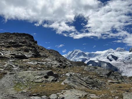 スイスの山 スイスの山 山,自然,外国の写真素材