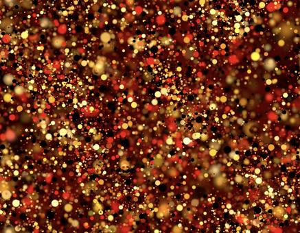 ブラック レッド ゴールド 背景素材の写真