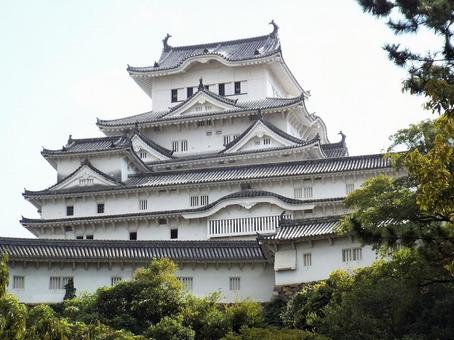 【風景写真】姫路城の風景 【風景写真】姫路城の風景の写真