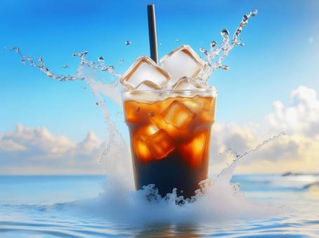 夏のアイスコーヒー_AS000007 夏のアイスコーヒー_AS000007の写真