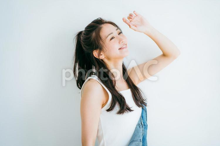 若い日本人女性の美容イメージ 美容,ムダ毛処理,ビューティーの写真素材