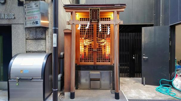 銀座八丁神社幸稲荷神社 銀座八丁神社幸稲荷神社 神社,銀座八丁神社,幸稲荷神社の写真素材