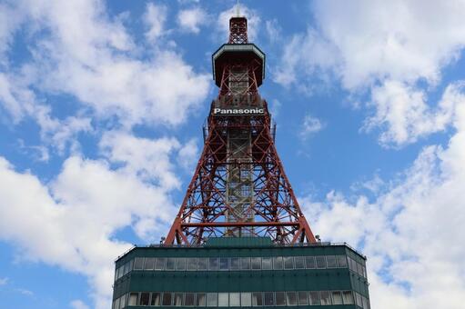 さっぽろテレビ塔 北海道,札幌市,テレビ塔の写真素材