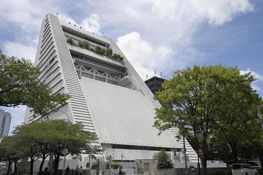 中野サンプラザ風景 中野サンプラザ風景 中野駅北口,街並み,町並みの写真素材