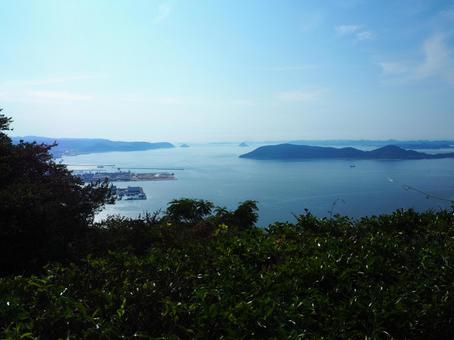 瀬戸内海 屋島 風景の写真