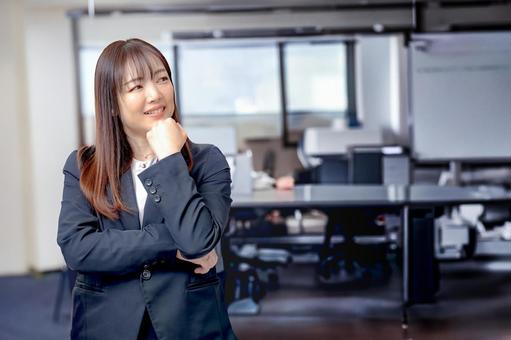 Thinking businesswoman, JPG Thinking businesswoman, JPG