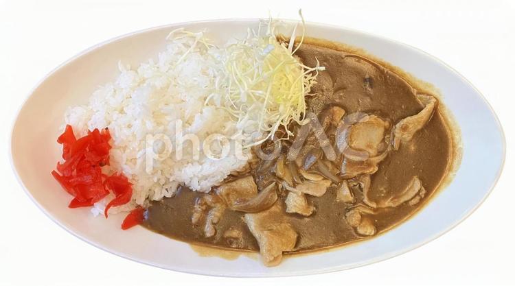 カレーライス（PSDは切抜き） カレーライス,カレー,ライスの写真素材