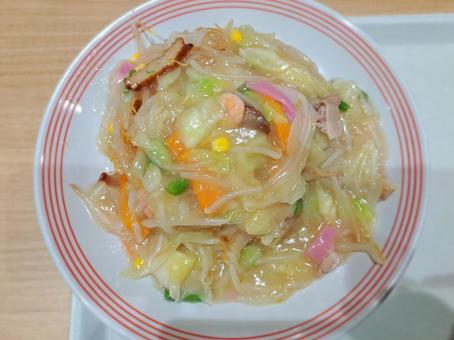 野菜たっぷり 皿うどん ➃ 野菜たっぷり 皿うどん ➃ 皿うどん,野菜たっぷり,食事の写真素材