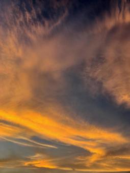 夕空 夕空の写真