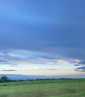 フランスの夕暮れの写真