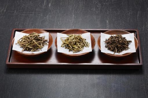 ほうじ茶3種(棒茶　加賀棒茶　ノーマル） ほうじ茶,棒茶,加賀棒茶の写真素材
