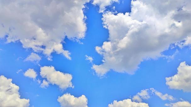 夏空 夏空 夏の空,夏,風景の写真素材